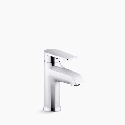Bathroom Sink Faucet, 6-3/16 in H x 1-7/8 in W x 3-7/8 in L