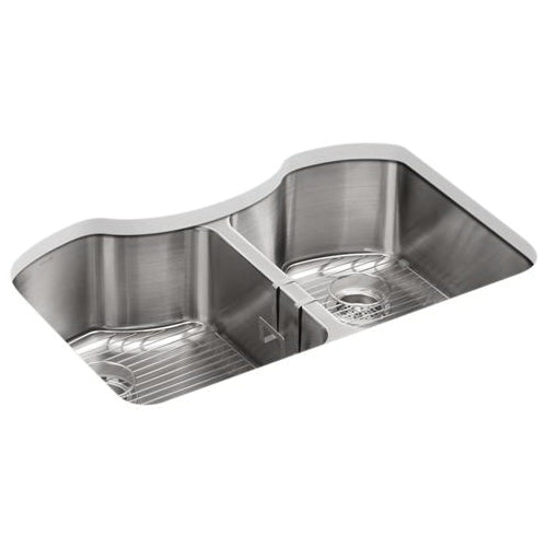 Octave - 32" Kitchen Sink - Undermount - Double Bowl