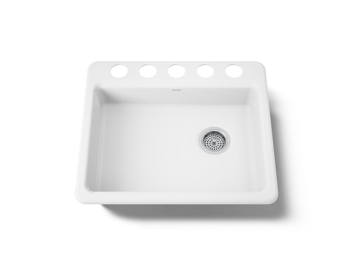 Riverby - 25" Kitchen Sink - Undermount - Single Bowl