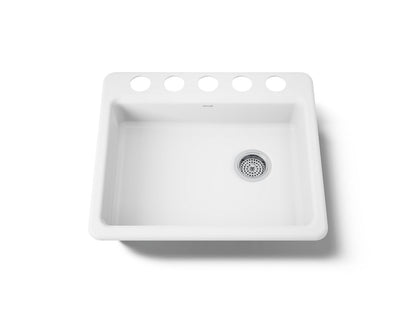 Riverby - 25" Kitchen Sink - Undermount - Single Bowl