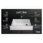 Whitehaven - Drain Farmhouse Sink with Short Apron - K-5826
