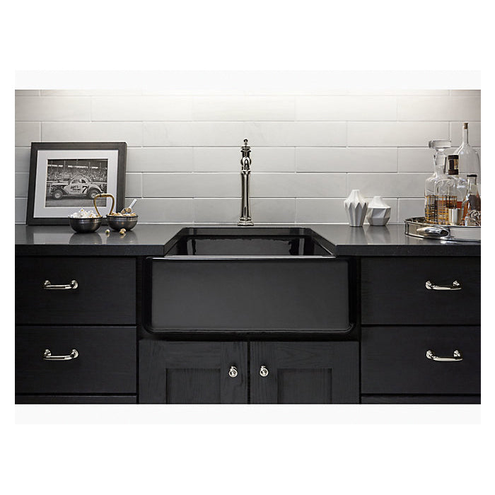 Whitehaven - Drain Farmhouse Sink with Tall Apron - K-5665