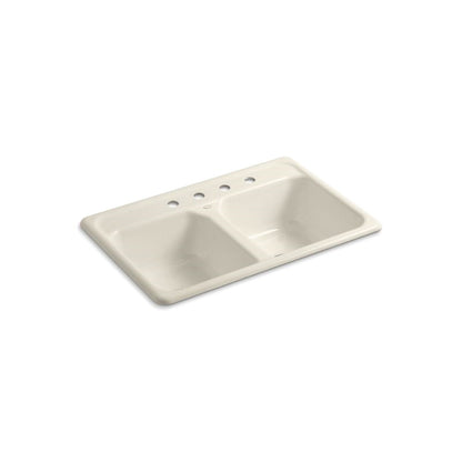 Delafield - 33" Kitchen Sink - Top - Double Bowl