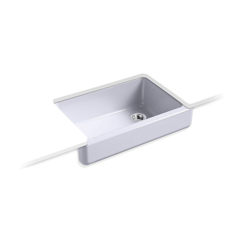 Whitehaven - Drain Farmhouse Sink with Short Apron - K-5826