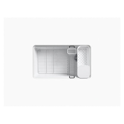 Riverby - 33" Right Drain Kitchen Sink - Enameled Cast Iron