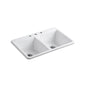 Deerfield - 33" Kitchen Sink - Cast Iron