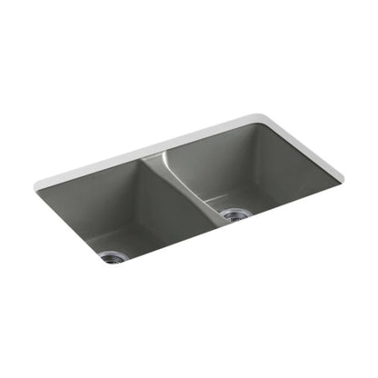 Deerfield - 33" Kitchen Sink - Undermount - Double Bowl