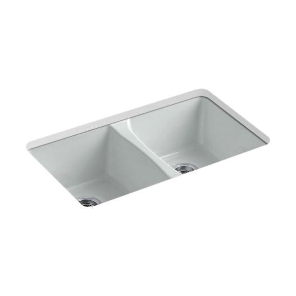 Deerfield - 33" Kitchen Sink - Undermount - Double Bowl
