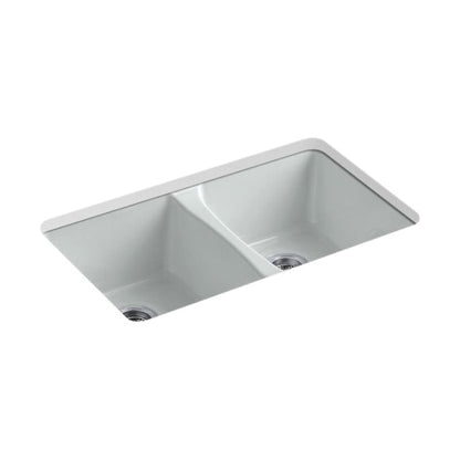 Deerfield - 33" Kitchen Sink - Undermount - Double Bowl