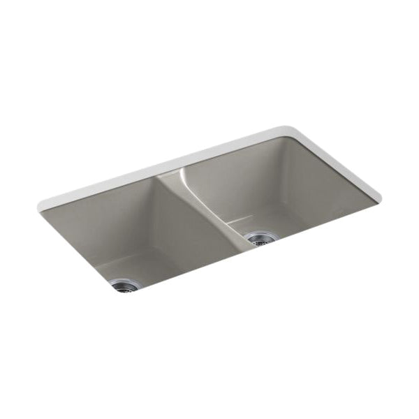 Deerfield - 33" Kitchen Sink - Undermount - Double Bowl