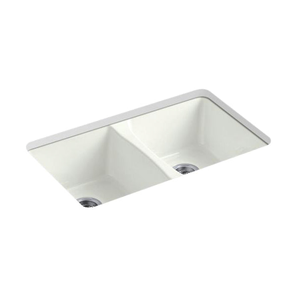 Deerfield - 33" Kitchen Sink - Undermount - Double Bowl