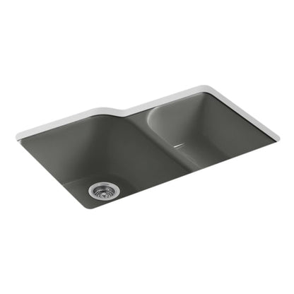Executive Chef - 33" Kitchen Sink - Undermount - Double Bowl
