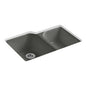 Executive Chef - 33" Kitchen Sink - Undermount - Double Bowl
