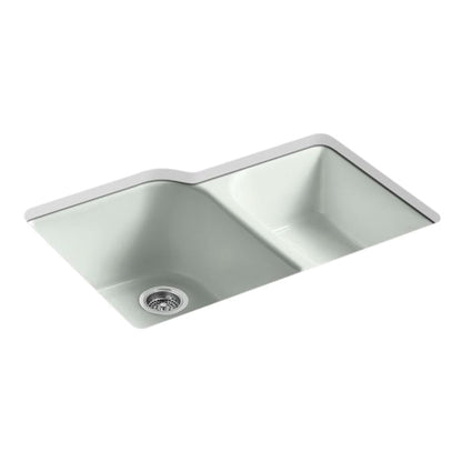 Executive Chef - 33" Kitchen Sink - Undermount - Double Bowl
