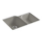 Executive Chef - 33" Kitchen Sink - Undermount - Double Bowl