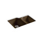 Executive Chef - 33" Kitchen Sink - Undermount - Double Bowl