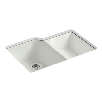 Executive Chef - 33" Kitchen Sink - Undermount - Double Bowl