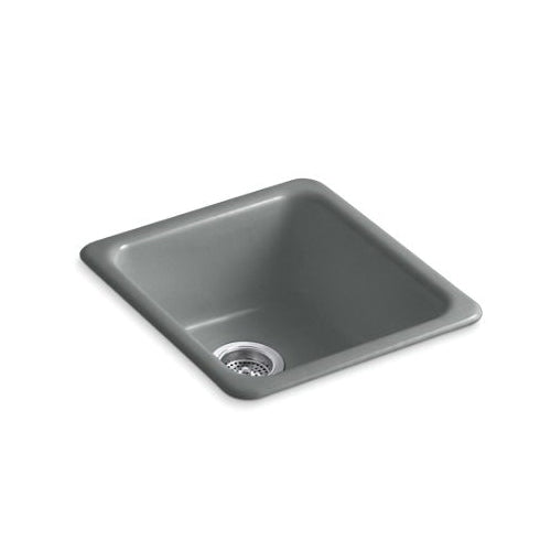 Iron/Tones - 17" Kitchen Sink - Top/Undermount - Single Bowl