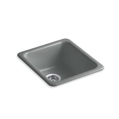Iron/Tones - 17" Kitchen Sink - Top/Undermount - Single Bowl