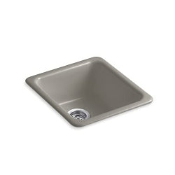 Iron/Tones - 17" Kitchen Sink - Top/Undermount - Single Bowl