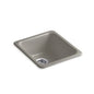 Iron/Tones - 17" Kitchen Sink - Top/Undermount - Single Bowl