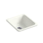 Iron/Tones - 17" Kitchen Sink - Top/Undermount - Single Bowl