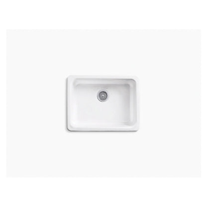 Iron/Tones - 24-1/4" Center Drain Kitchen Sink - K-6585