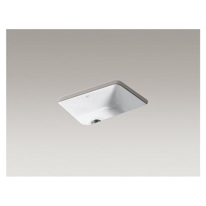 Iron/Tones - 24-1/4" Center Drain Kitchen Sink - K-6585