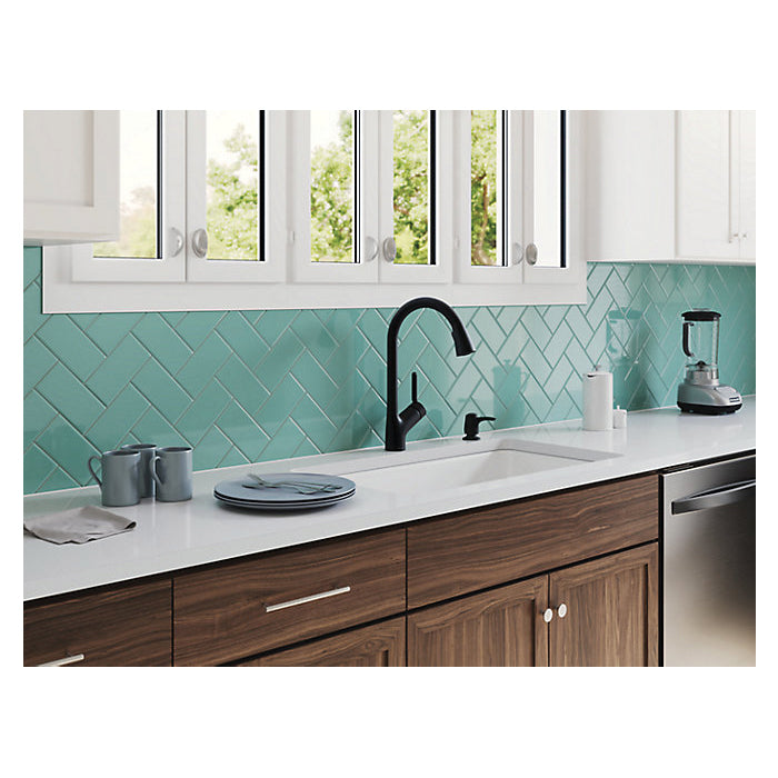 Iron/Tones - 33" Center Drain Kitchen Sink - Indigo Blue