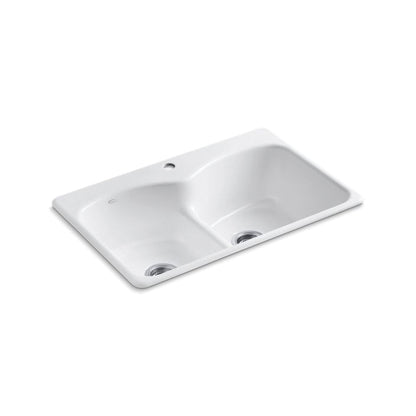 Langlade - 33" Kitchen Sink - Enameled Cast Iron