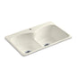 Langlade - 33" Kitchen Sink - Enameled Cast Iron