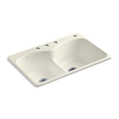 Langlade - 33" Kitchen Sink - Top - Double Bowl