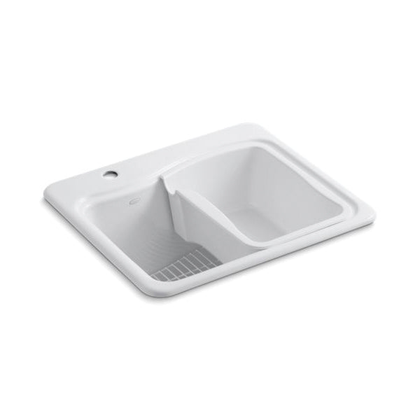 River Falls - Self-Rimming Utility Sink - Enameled Cast Iron