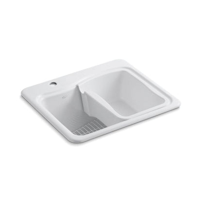 River Falls - Self-Rimming Utility Sink - Enameled Cast Iron