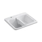 River Falls - Self-Rimming Utility Sink - Enameled Cast Iron