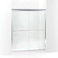 Fluence - Sliding Shower Door - Frameless Frame