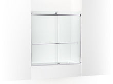 Levity Plus - Sliding Bath Door - Bright Polished Silver