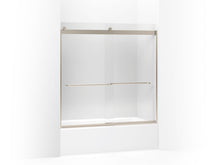 Levity - Sliding Bath Door with Towel Bar - K-706006-L-ABV