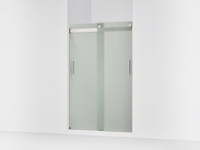 Sliding Shower Door, Levity, Bright Silver