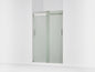 Sliding Shower Door, Levity, Bright Silver