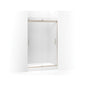 Sliding Shower Door, Levity, Bright Silver