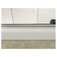 Levity - Sliding Shower Door - Vibrant Brushed Moderne