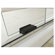 Levity - Sliding Shower Door - Vibrant Brushed Moderne