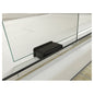 Levity - Sliding Shower Door - Vibrant Brushed Moderne