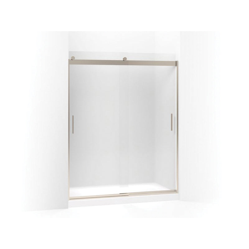 Sliding Shower Door, Levity, Matte Nickel