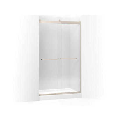 Levity - Sliding Shower Door - 74-15/16" H Opening