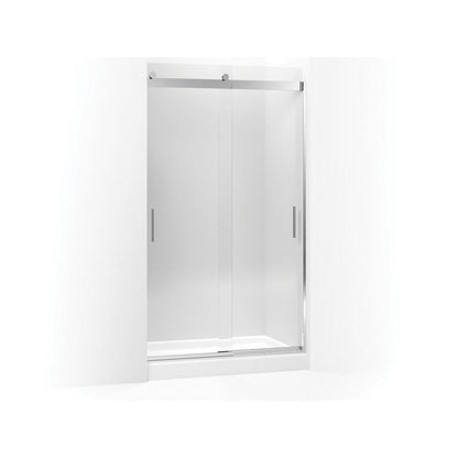 Levity Sliding Shower Door, Anodized Brushed Bronze