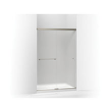Revel Sliding Shower Door, Anodized Brushed Nickel