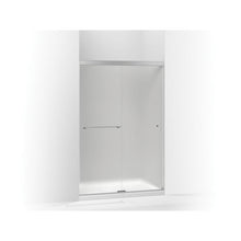 Revel Sliding Shower Door, Bright Polished Silver