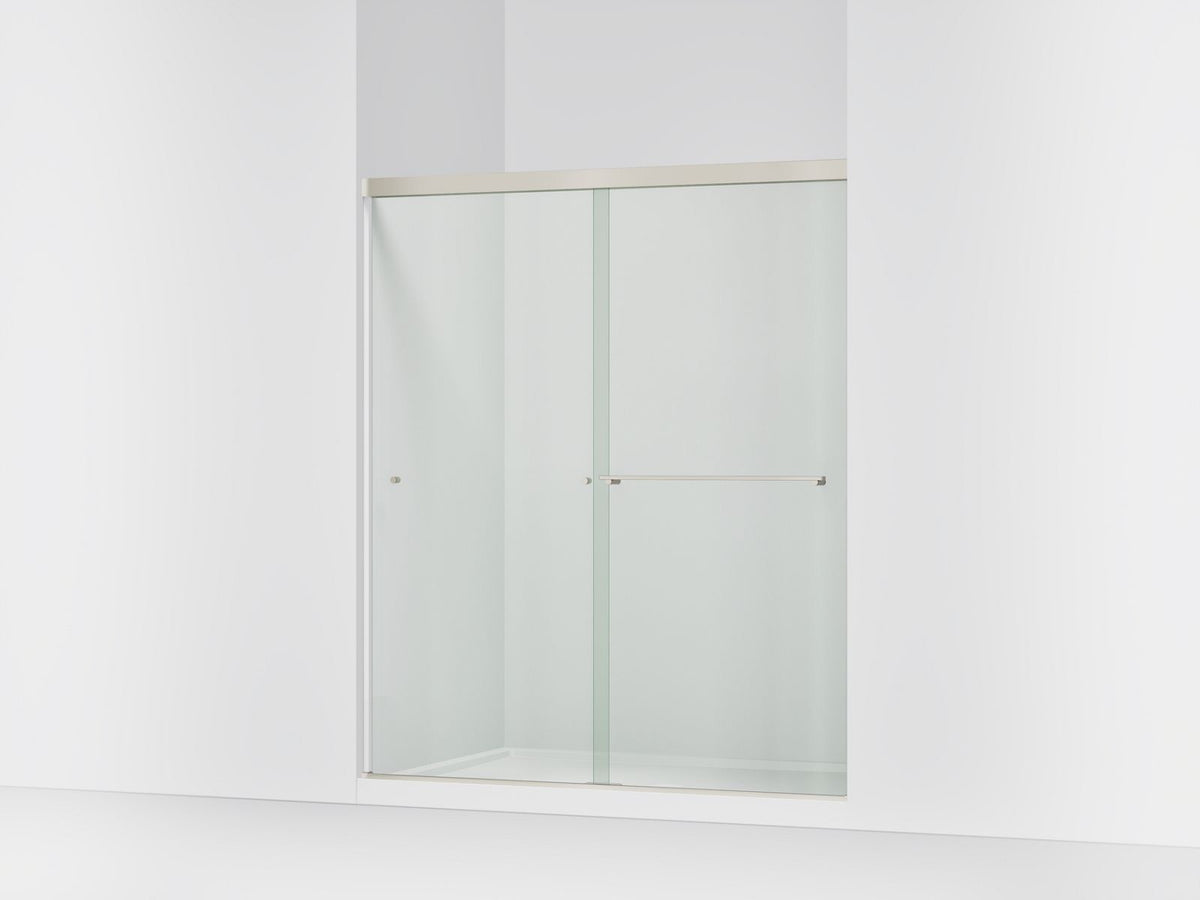 Reveal - Sliding Shower Door - Anodized Aluminum
